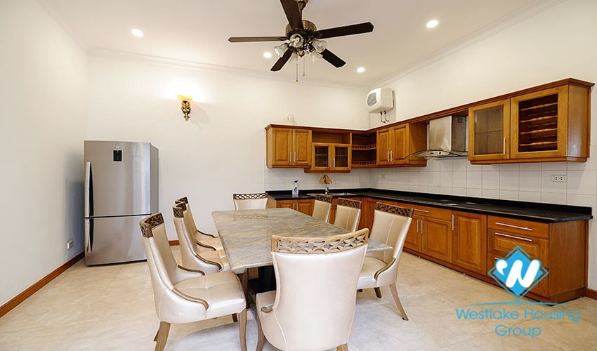 A luxury four-bedroom villa with a garage in Ciputra, Tay Ho district, Hanoi